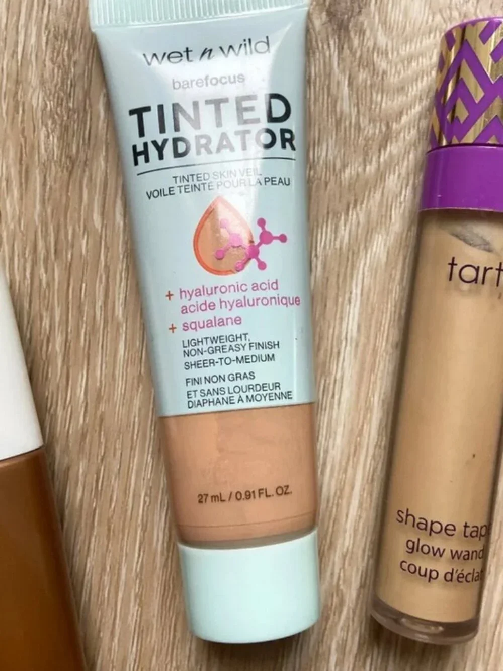 BUNDLE! Tarte Shape Tape Glow Wand, Loreal Lumi True Match, ELF Bronzing Drops +